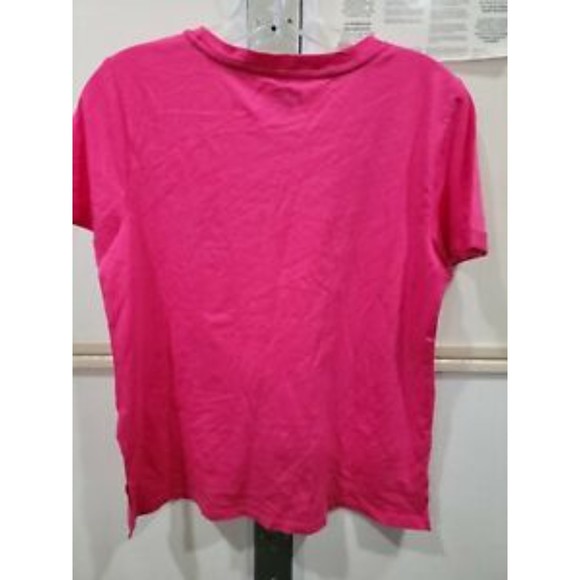 CalvinKleinwomen softcrew NeckRolledsleeveGraphic(scribbleBlackPeony,S)MSRP39.50 - Picture 2 of 2